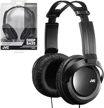 JVC HARX330 Headphones & Earbuds Black New