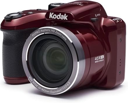 Kodak AZ401RD Digital Cameras Red New Body Only