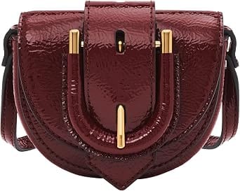 Fossil Harwell Crossbody Women's bags Small Red Leather New