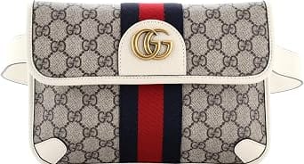 Gucci Ophidia Belt Bag Women's bags Tan GG Supreme Canvas New