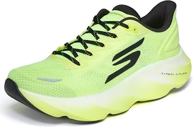 Skechers Men's Aero Burst Sneaker Yellow 10 New
