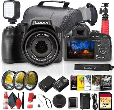 Panasonic LUMIX FZ85D Digital Cameras Black New Body Only