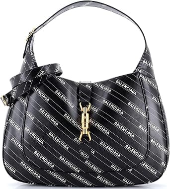 Balenciaga Jackie Shoulder Bag Women's bags Unspecified Black Printed Leather Medium New
