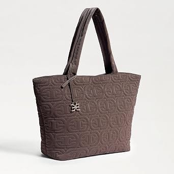 Sam Edelman Ethyl Top Zip E/W Tote Women's bags Brown New