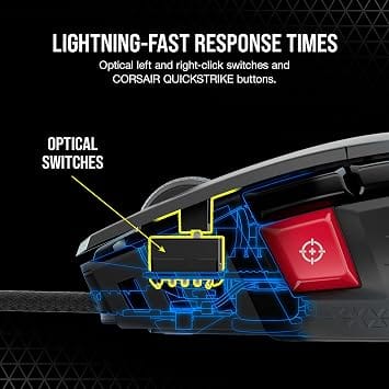Corsair M65 RGB Ultra Mice Wireless Black New