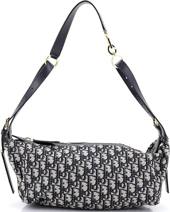 Dior D-Journey Shoulder Bag Women's bags Small White Calfskin Gold New