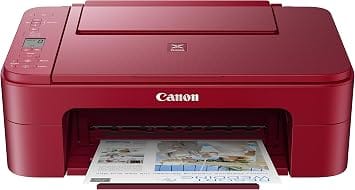 Canon PIXMA TS3320 RED Printers New