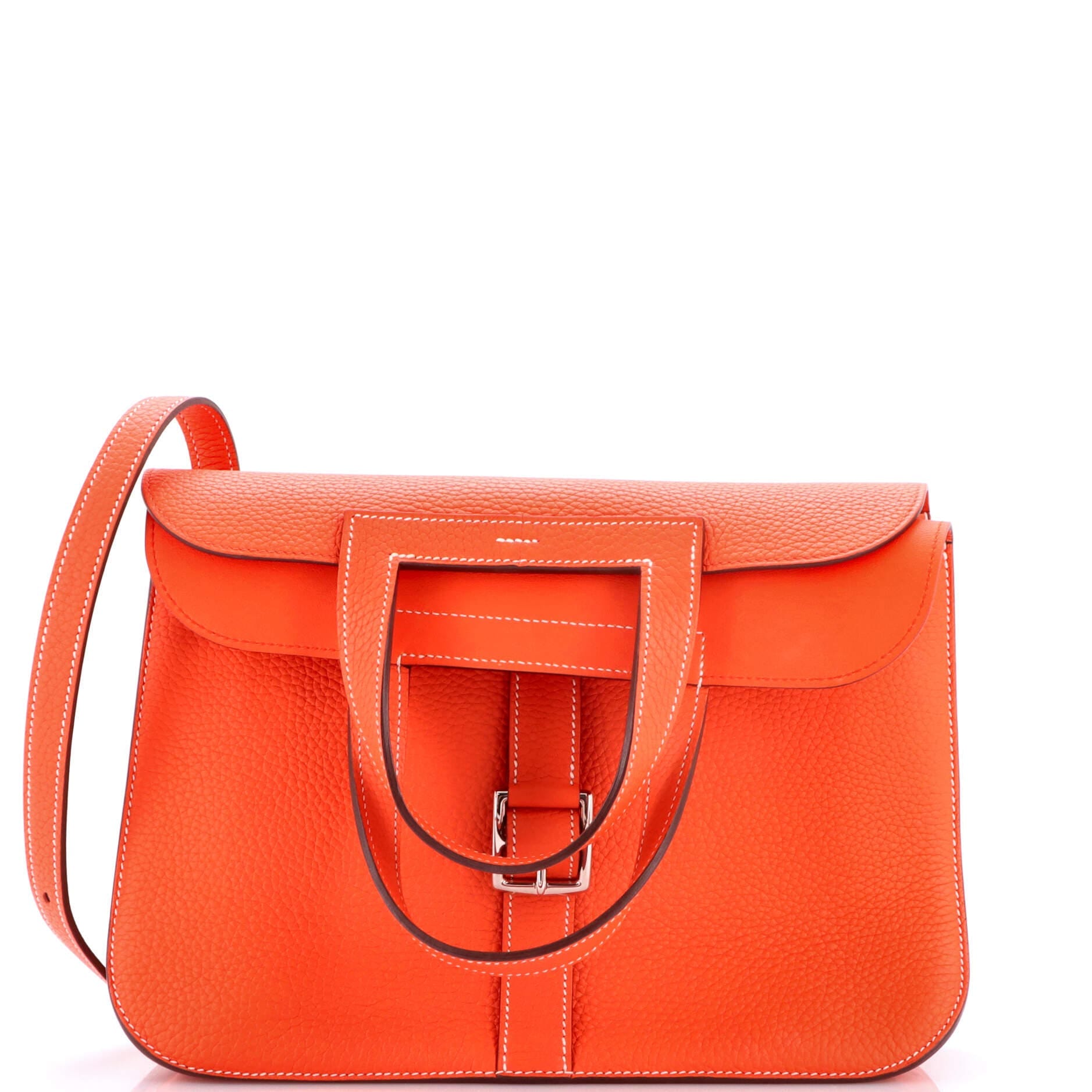 Hermès Halzan Women's bags 31 Blue Clemence Unspecified New