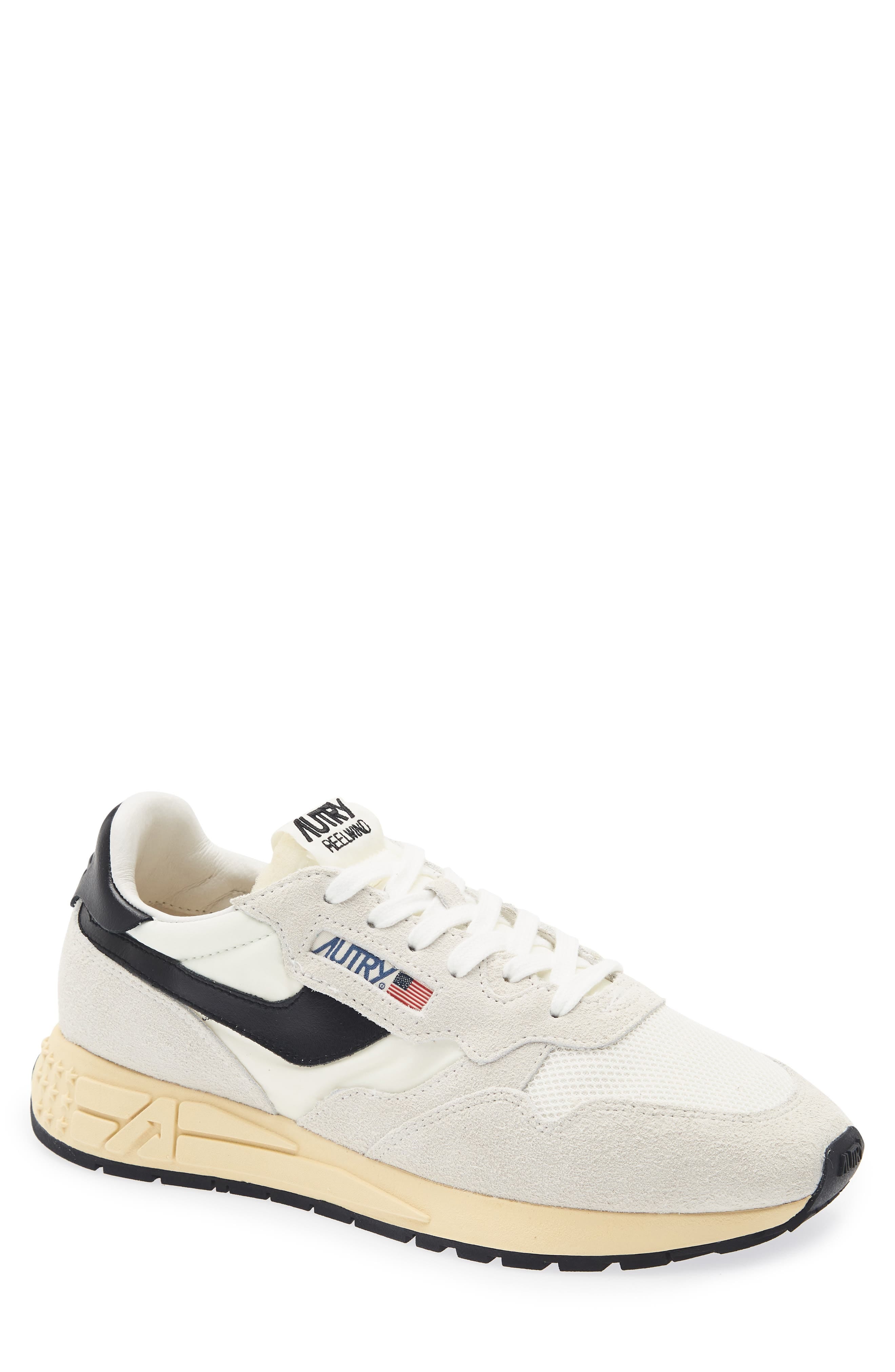 Autry Reelwind Low Sneaker Yellow Full Size Run New