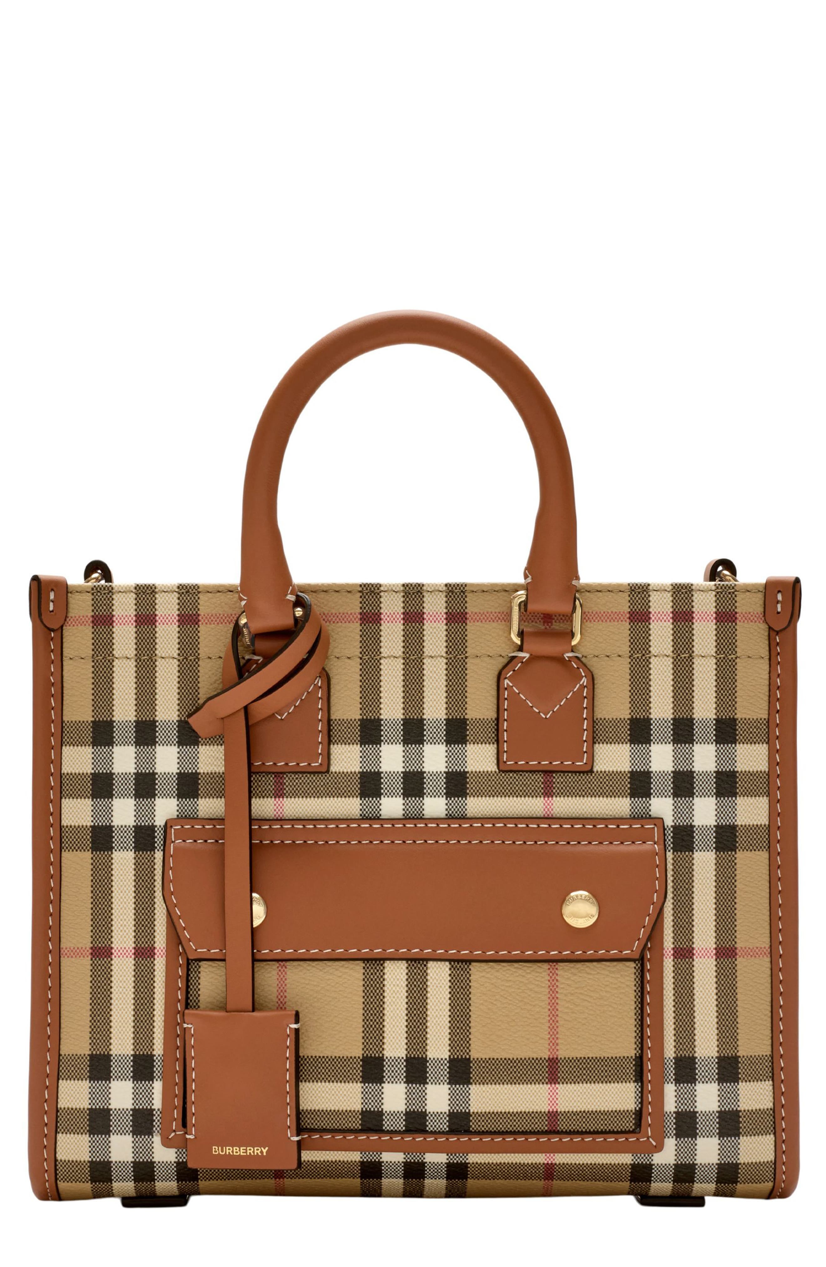 Burberry Freya Tote Women's bags Mini Unspecified Canvas New