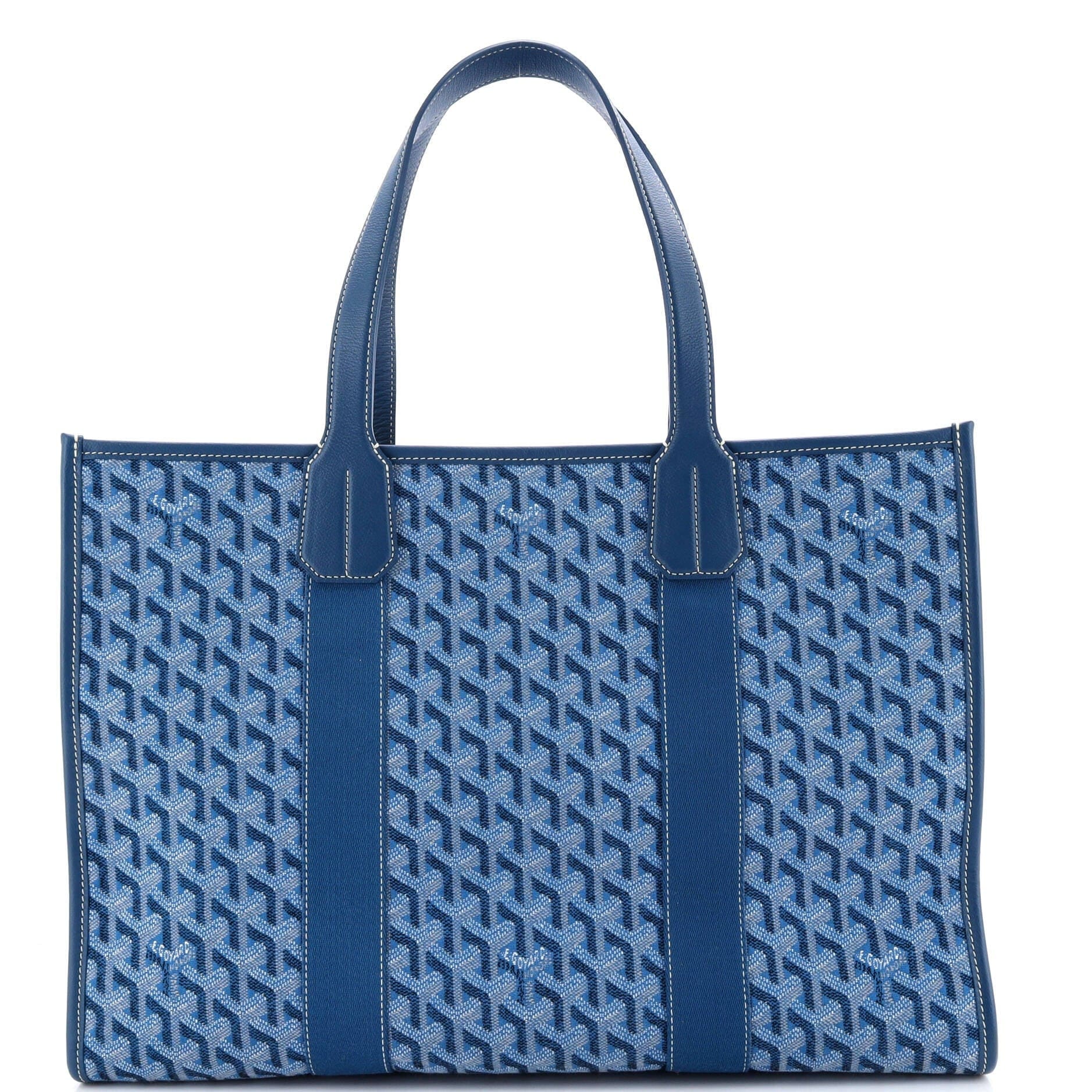 Goyard Villette Tote Women's bags MM Blue Goyardine (Coated Canvas) New