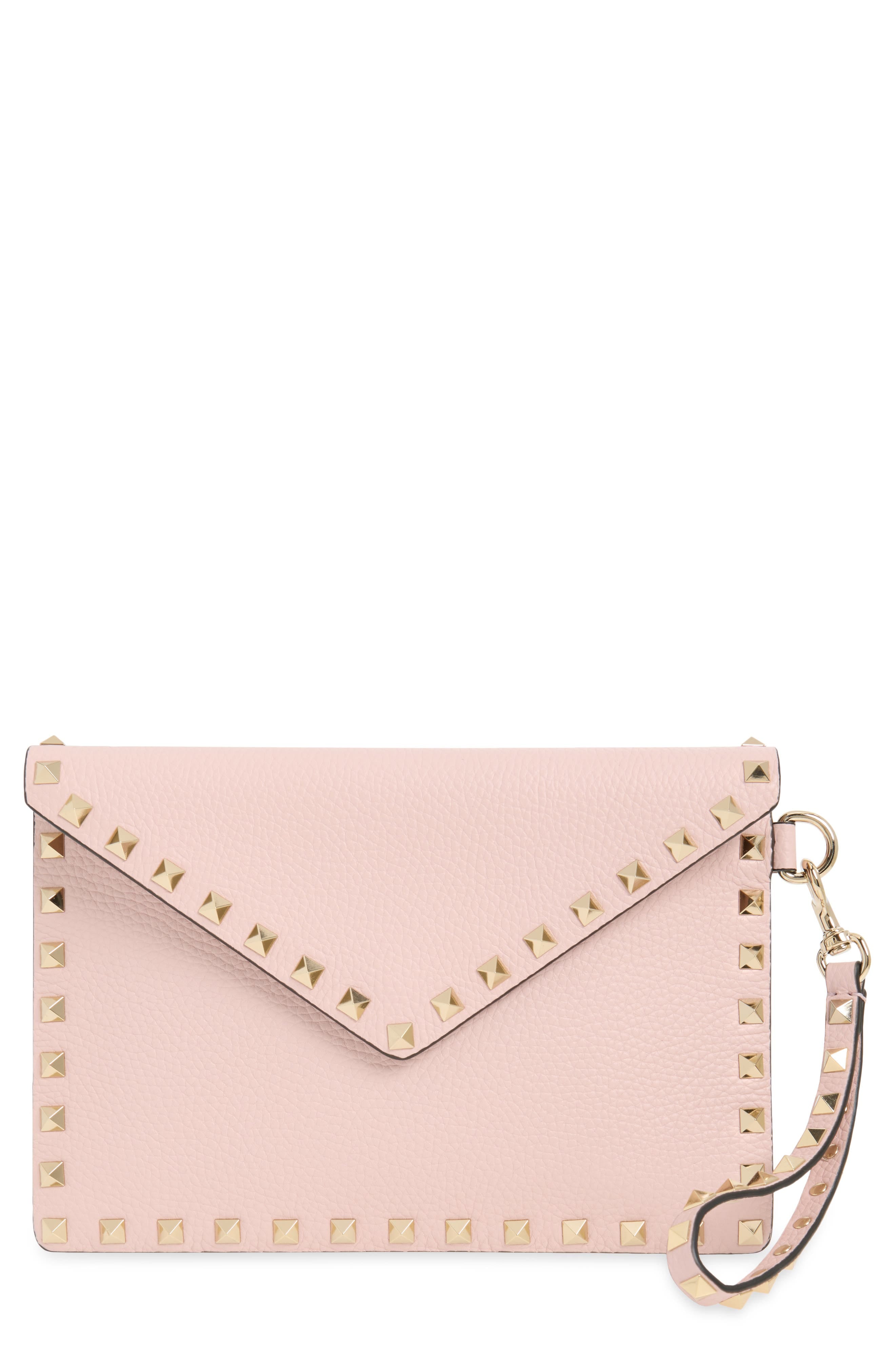 Valentino Garavani Rockstud Clutch Women's bags Unspecified Black Leather New