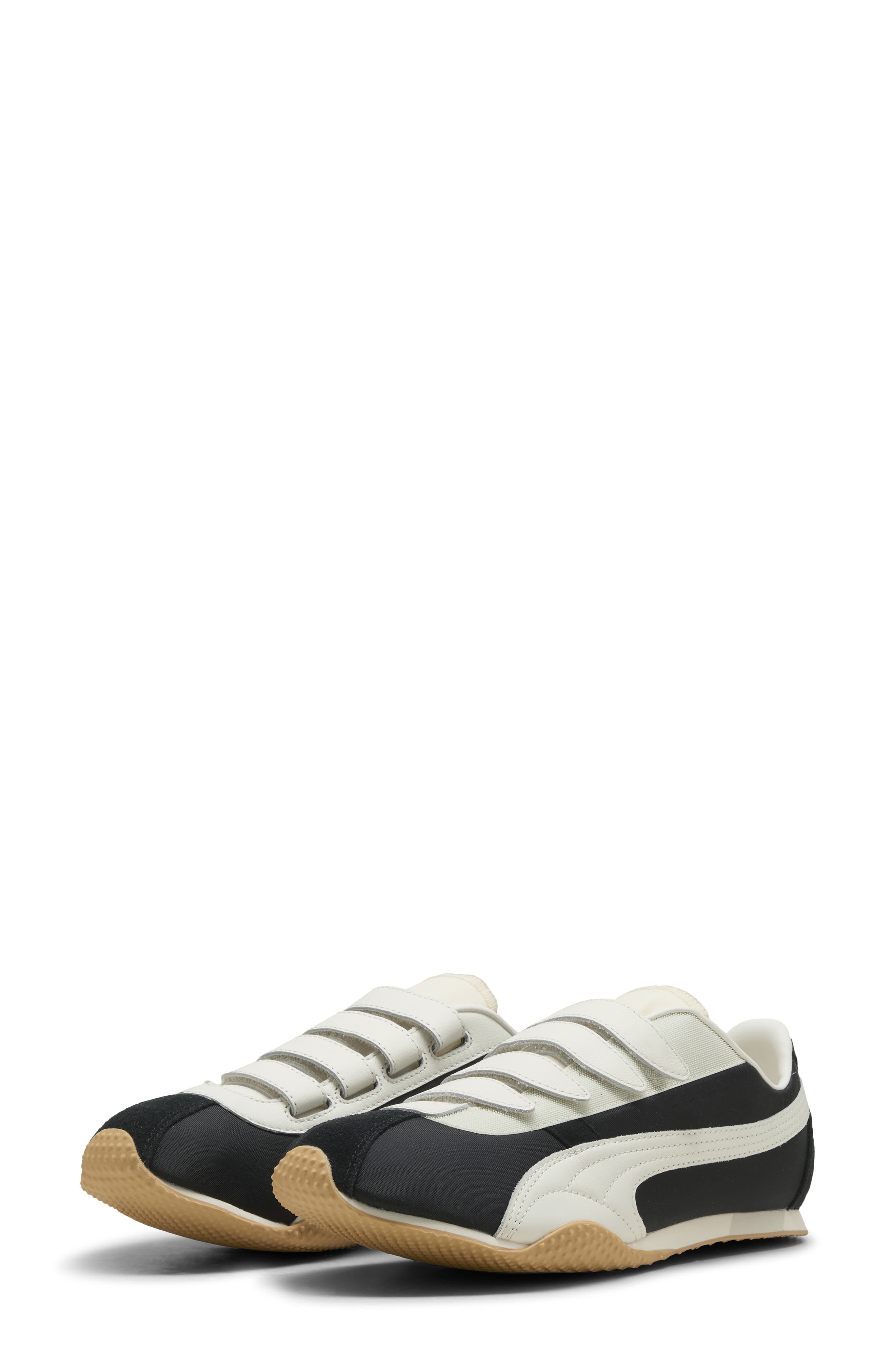 Puma H-Street Strap Sneaker Black Full Size Run New