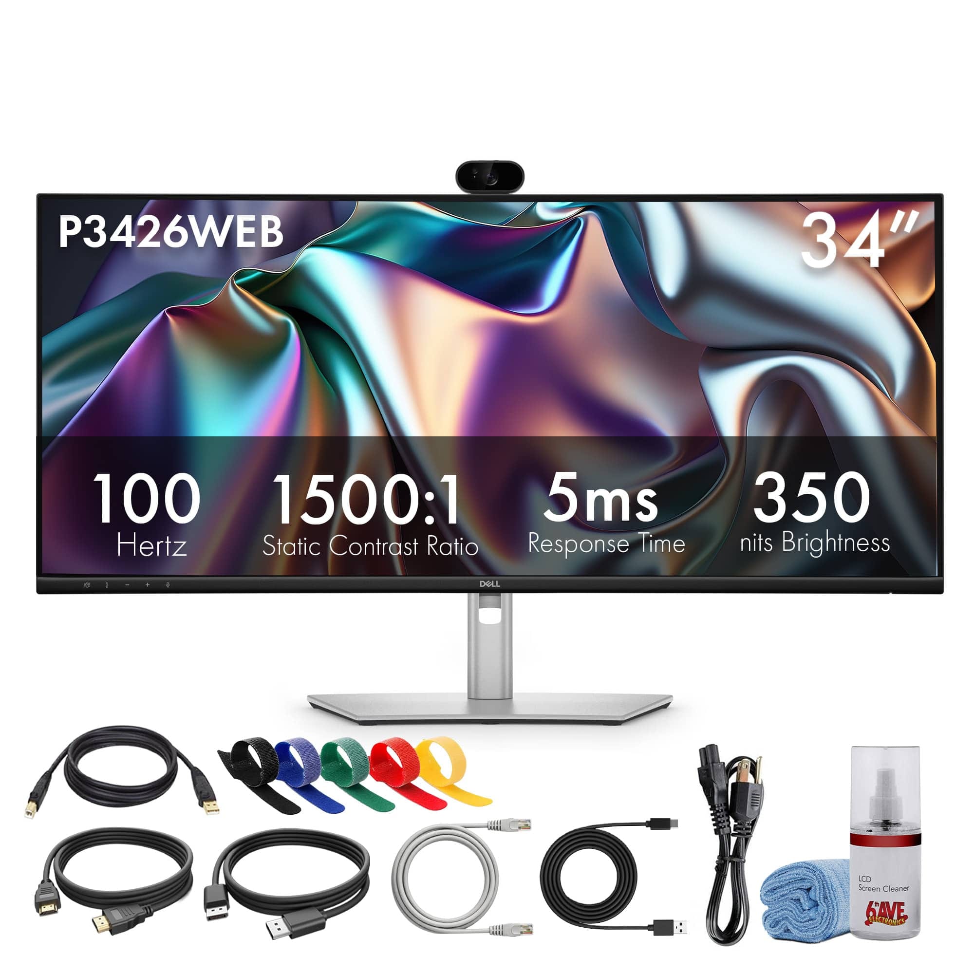 Dell P3426WEB Monitors New