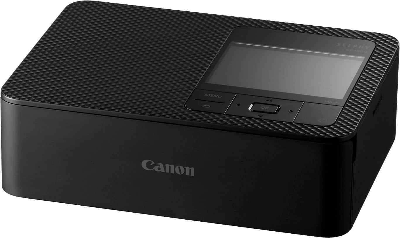 Canon SELPHY CP1500 Wireless Compact Photo Printer, Black Printers New