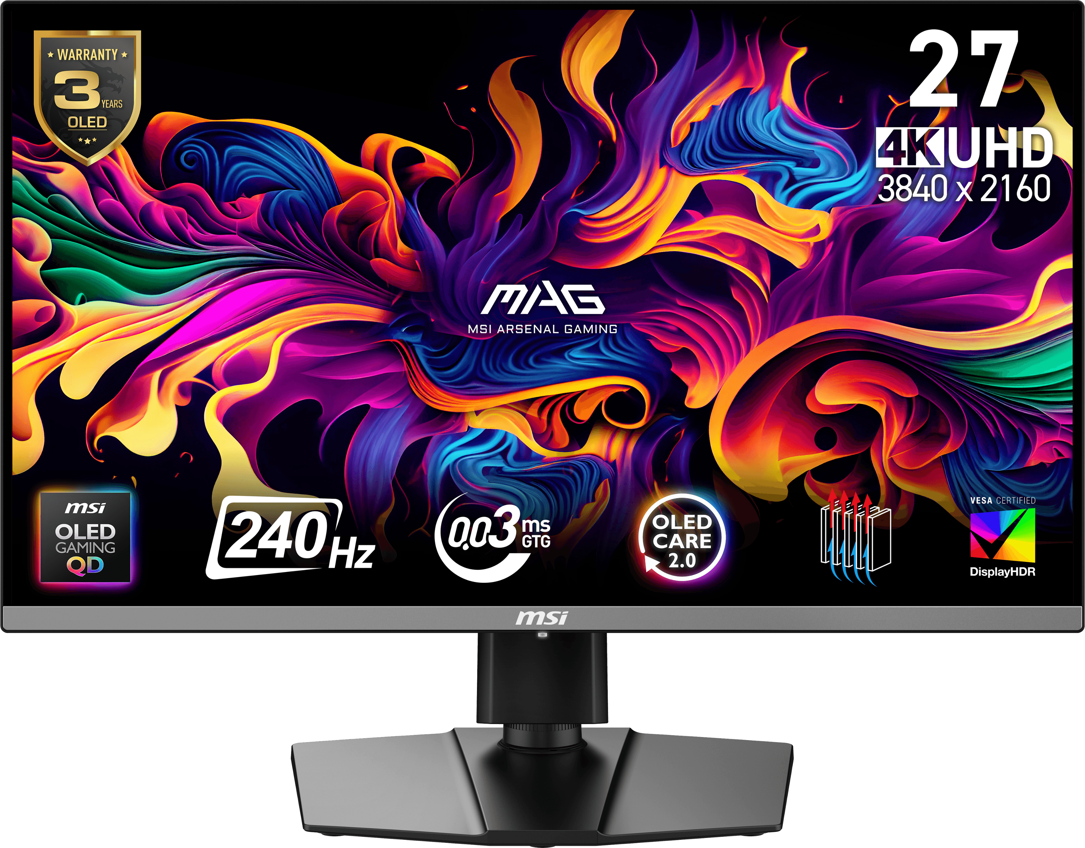 MSI MAG 272UP QD-OLED X24 Monitors New