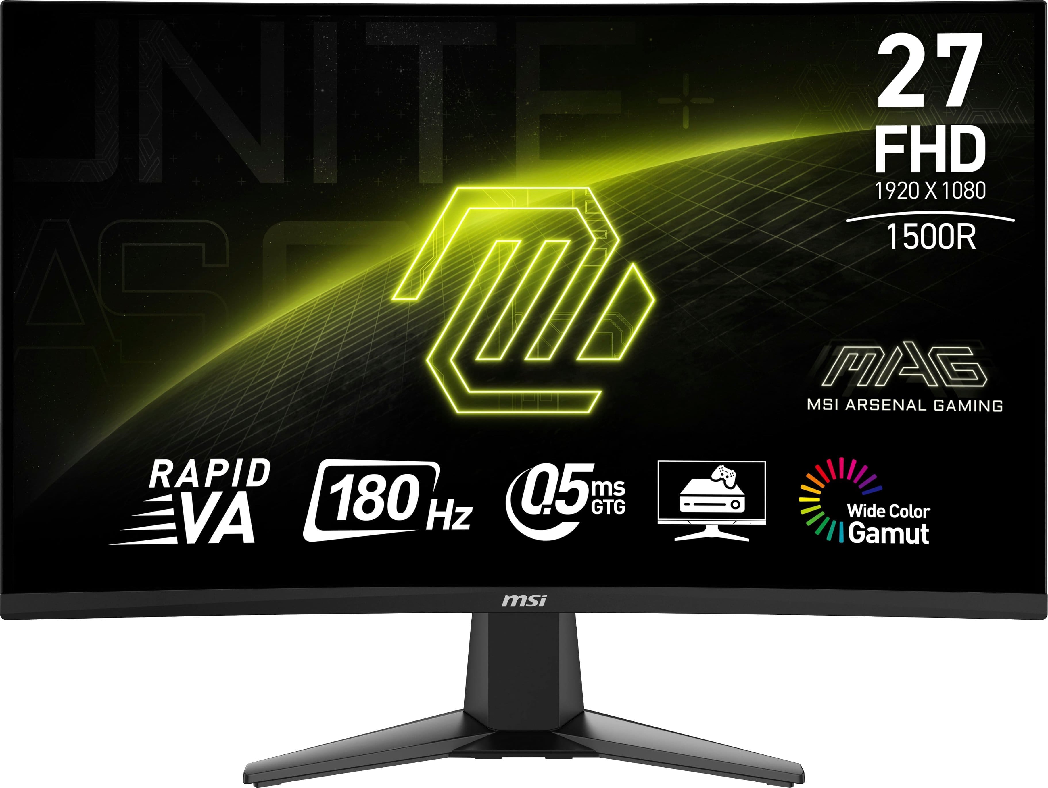 MSI MAG27C6F Monitors New