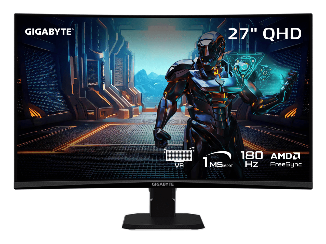 GIGABYTE GS27QCA Monitors New