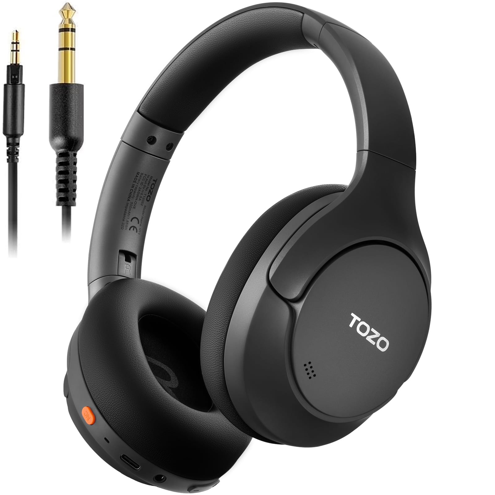 TOZO HT3 Headphones & Earbuds Black New