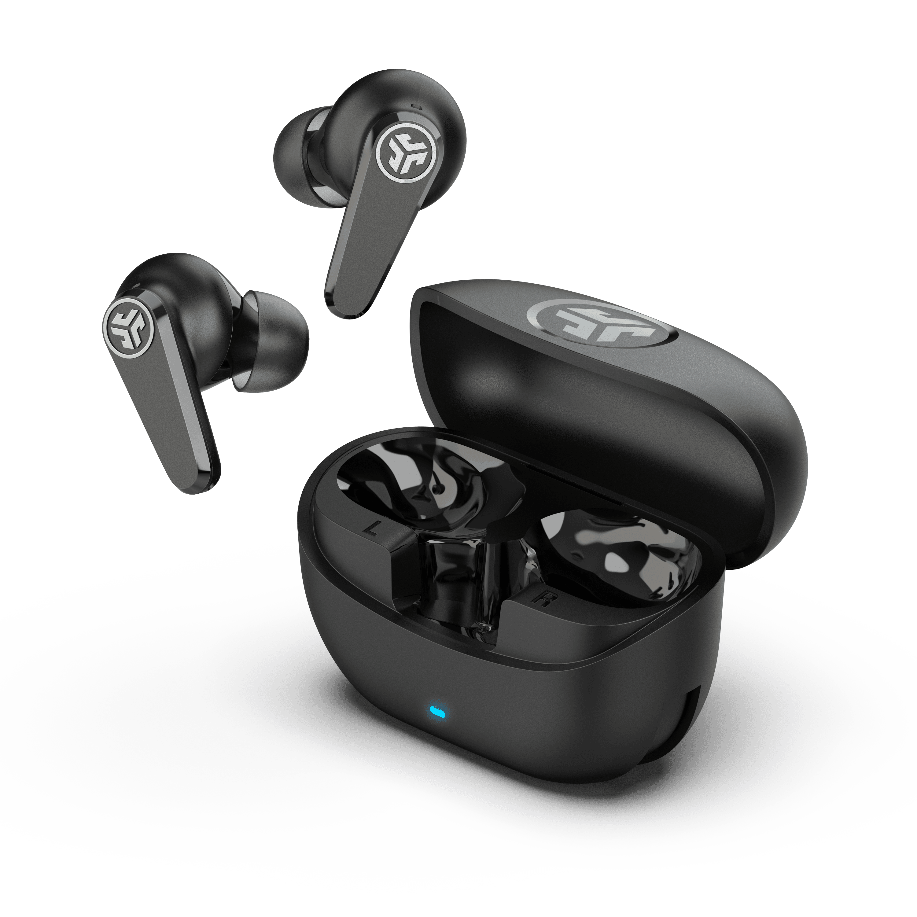 JLab EBGOPODSRBLK124 Headphones & Earbuds Black New