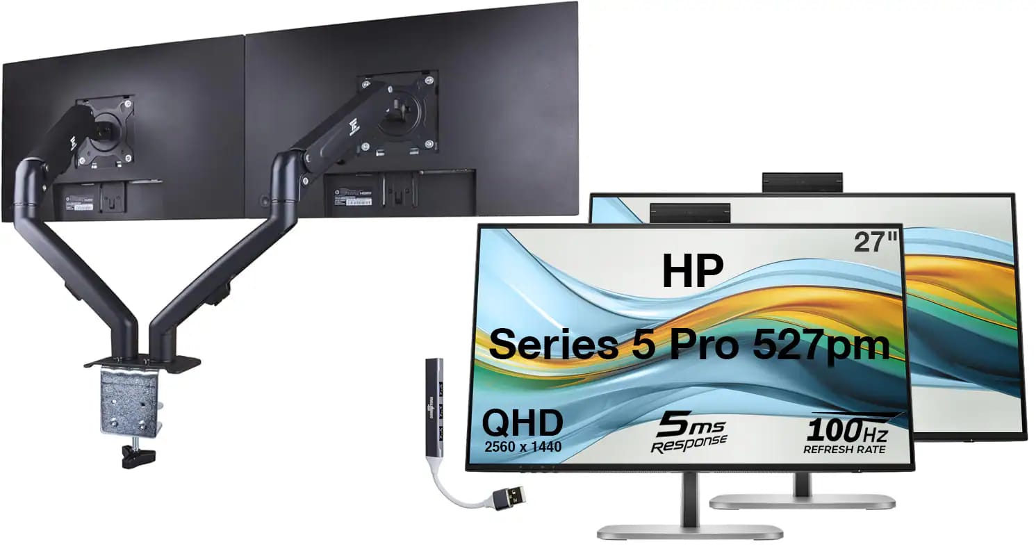 HP 527pm Monitors New