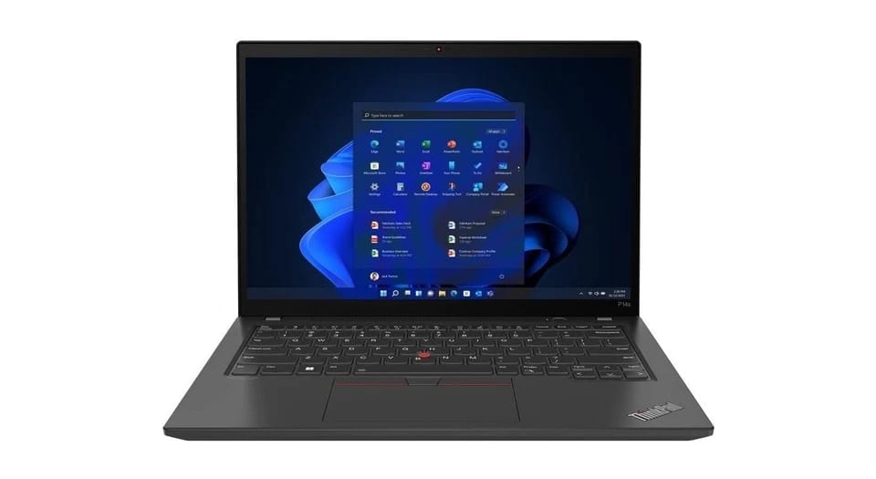 Lenovo ThinkPad P14s Gen 3 Computers 1TB 16GB Used - Good