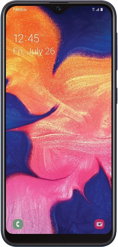 Samsung Galaxy A10e Cell Phones Blue T-Mobile 32GB New