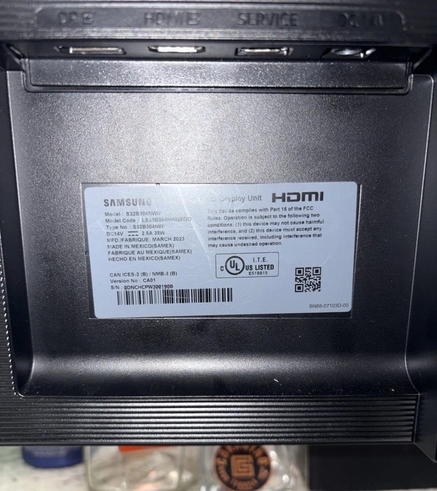 Samsung S32B304NWN Monitors New