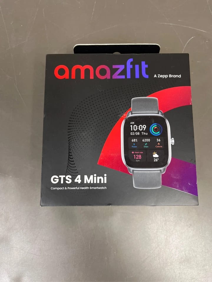 Amazfit GTS 4 Smartwatches Black 42mm New