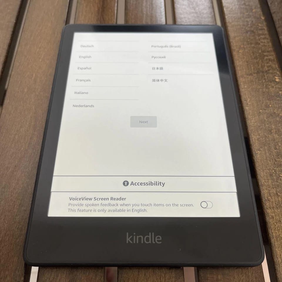 Amazon Kindle (11th Generation) Tablets Black 16GB Used - Good 6"