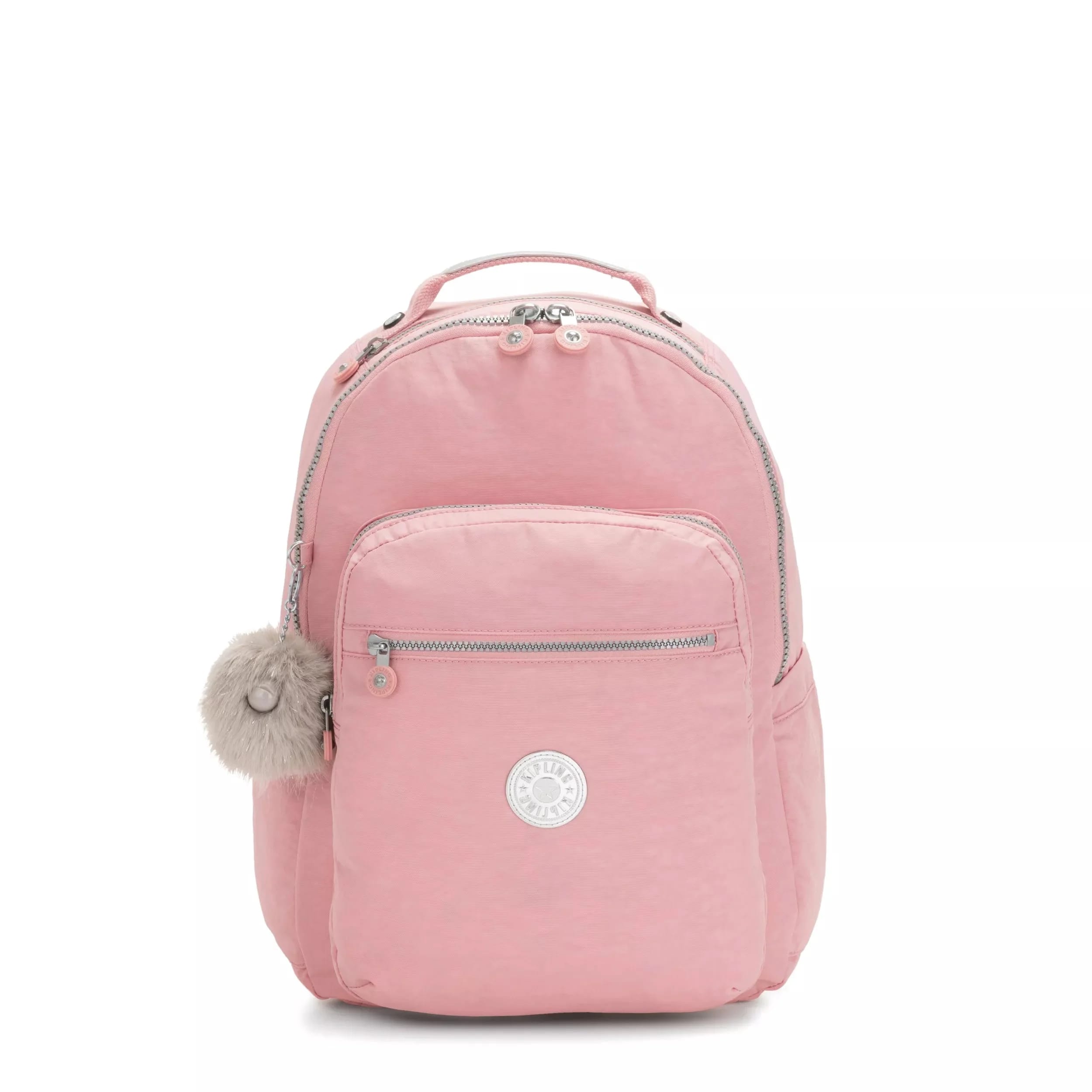 Kipling Seoul Backpack Women's bags Black Large New Nylon