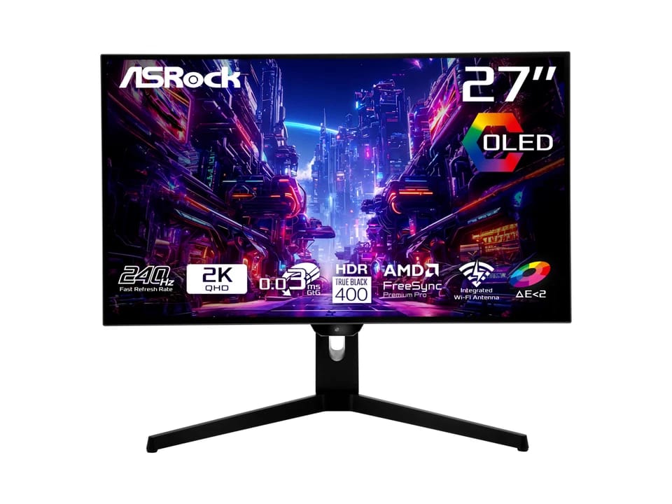ASRock Phantom Gaming PGO27QFS Monitors New