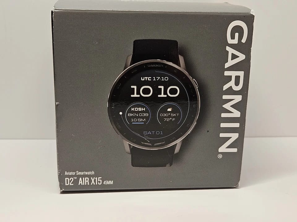 Garmin D2 Air X15 Smartwatches Black 36mm New