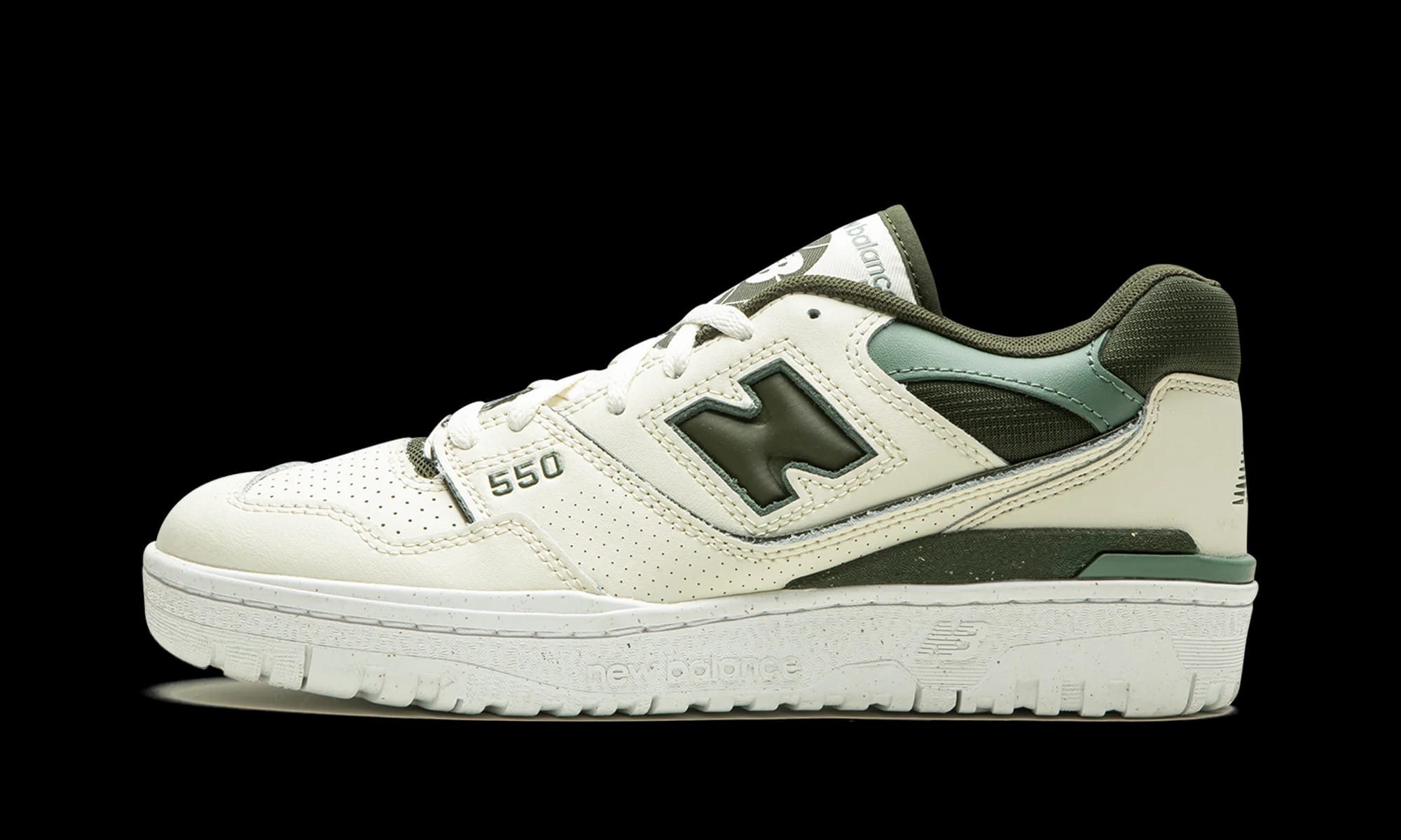 New Balance 550 Sneaker White Full Size Run