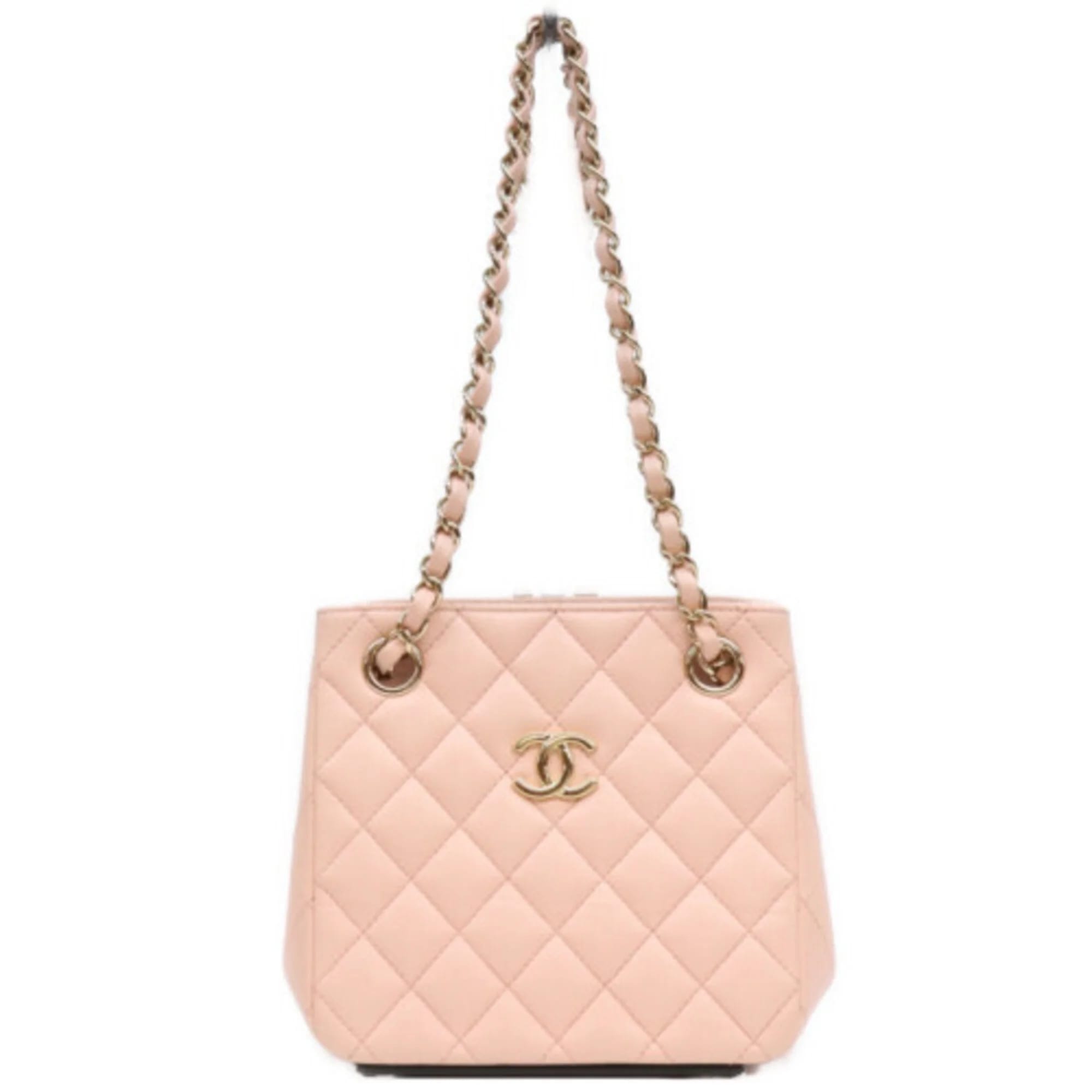 Chanel Bucket Women's bags Mini Black Calfskin New