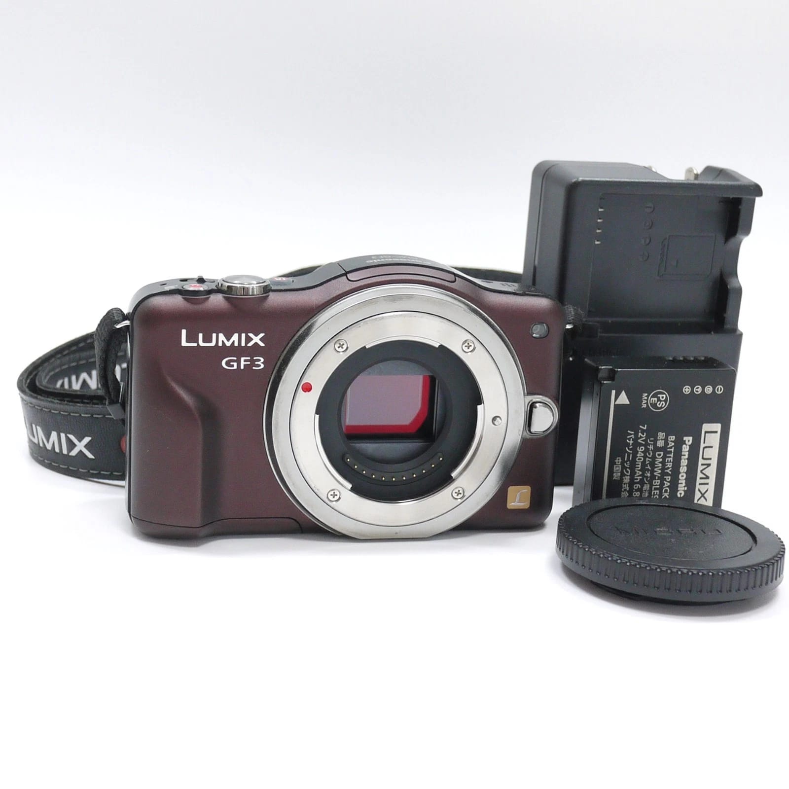 Panasonic LUMIX GF3 Digital Cameras Black Body Only New
