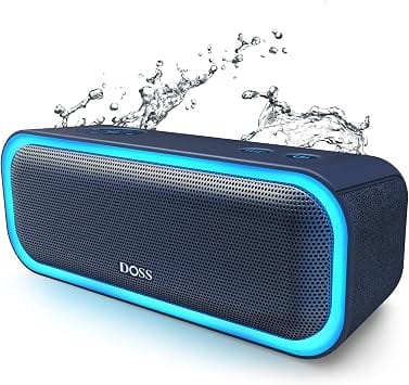 DOSS Soundbox Pro Portable Bluetooth Speakers Black New