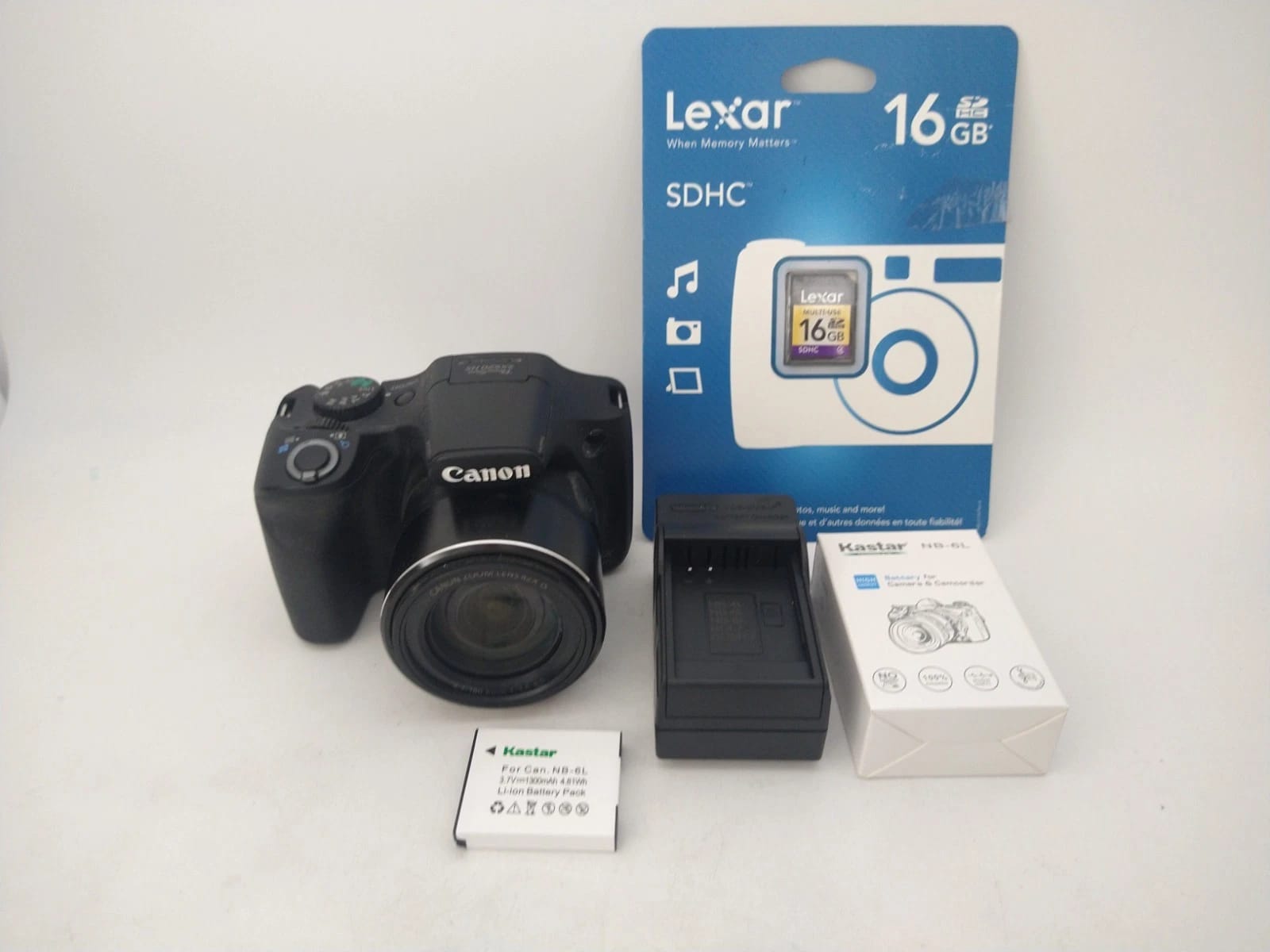 Canon PowerShot SX520 HS Digital Cameras Black Refurbished - Excellent