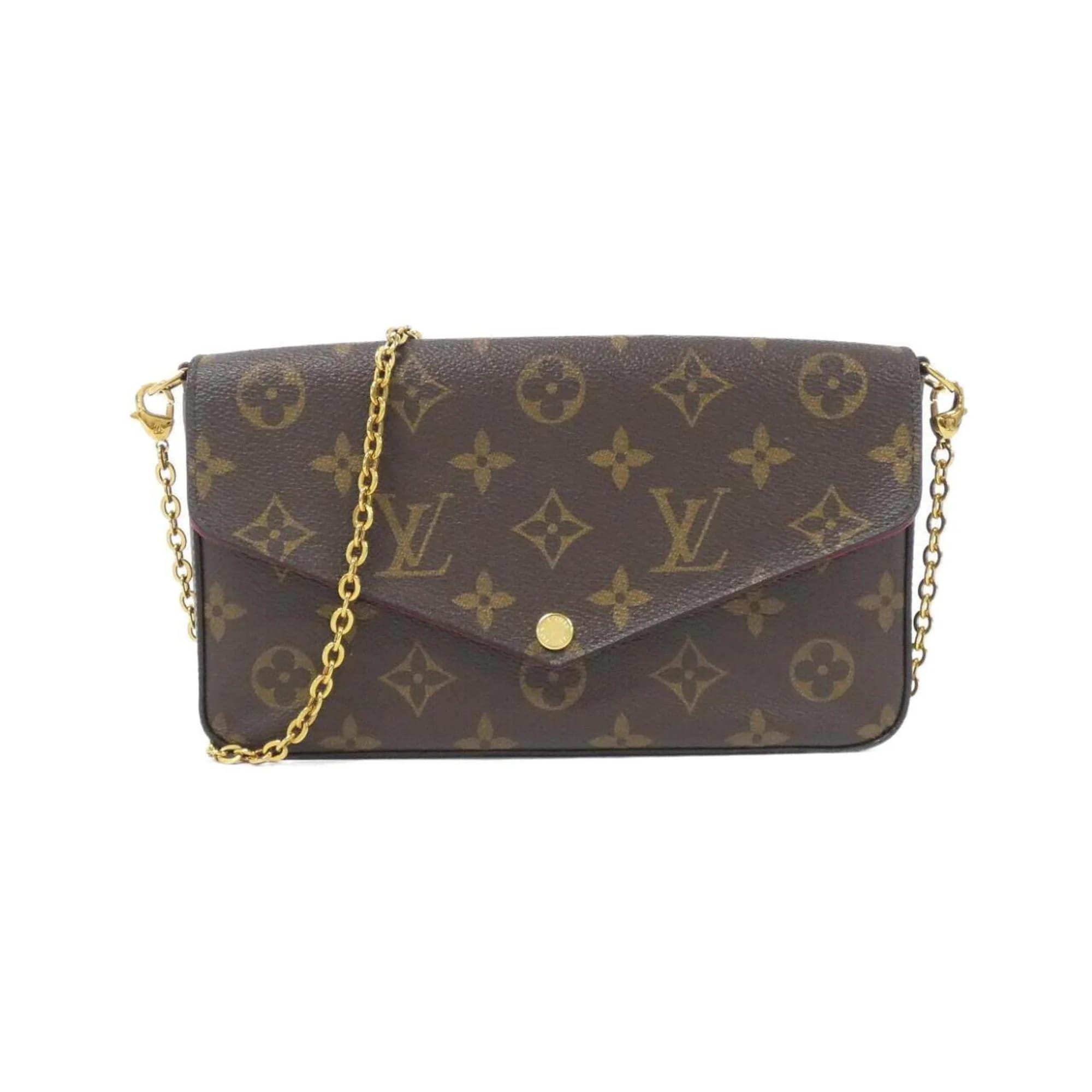 Louis Vuitton Felicie Pochette Women's bags Rose Epi Leather New