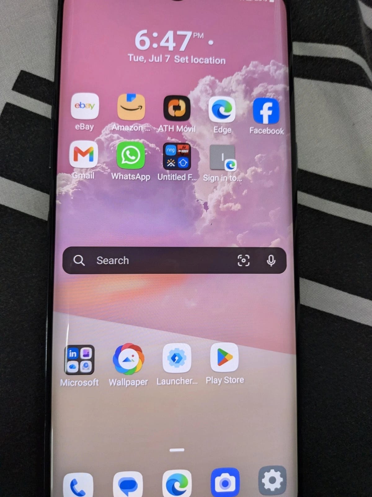 LG Velvet 5G Cell Phones Gray 128GB Unlocked New