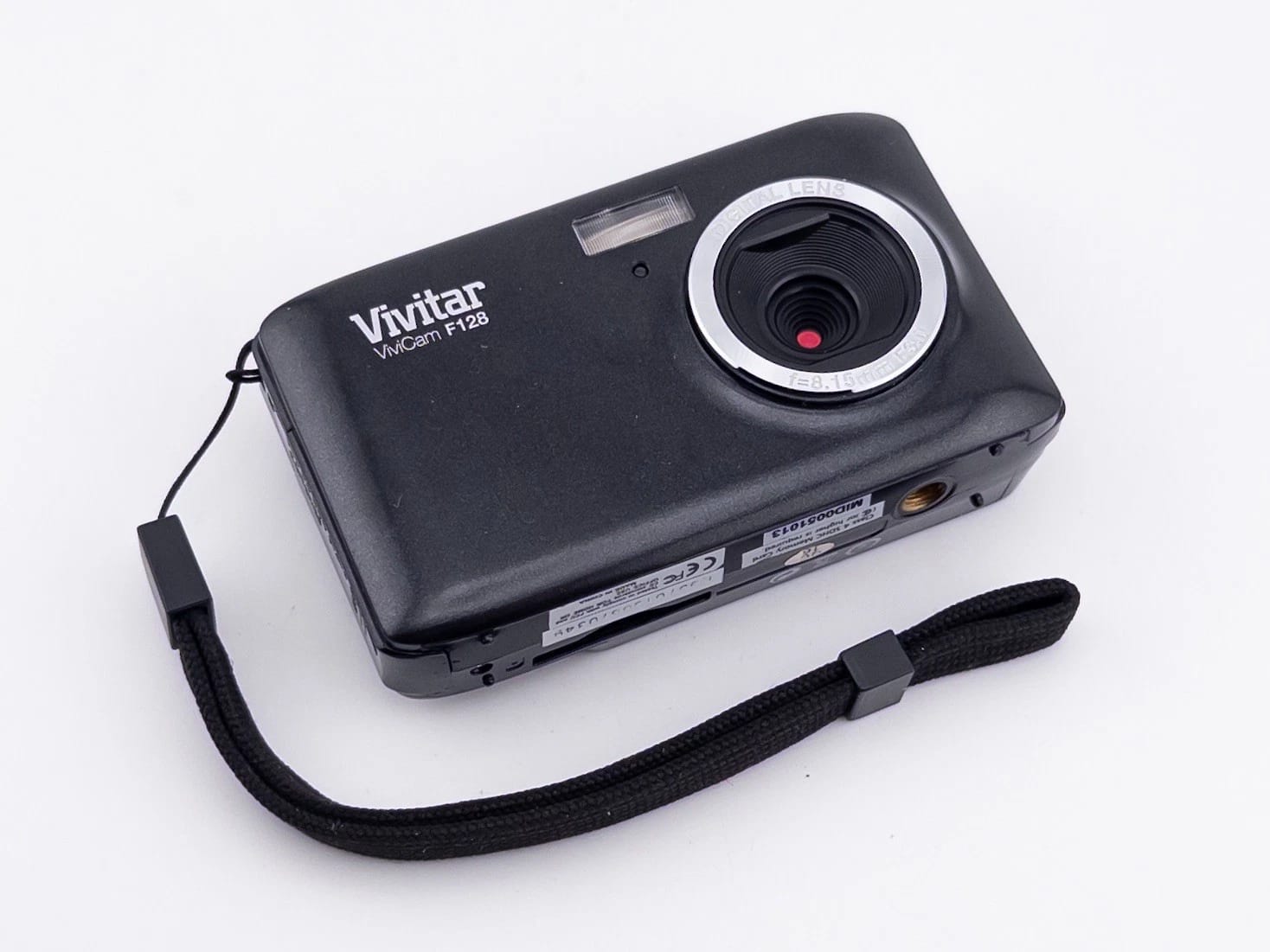 Vivitar ViviCam F128 Digital Cameras Black New