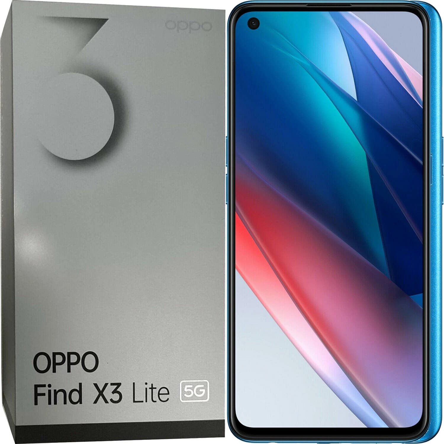 OPPO Find X3 Lite Cell Phones Black 128GB Unlocked New