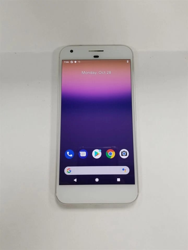 Google Pixel XL Cell Phones Black 32GB Unlocked Refurbished - Excellent