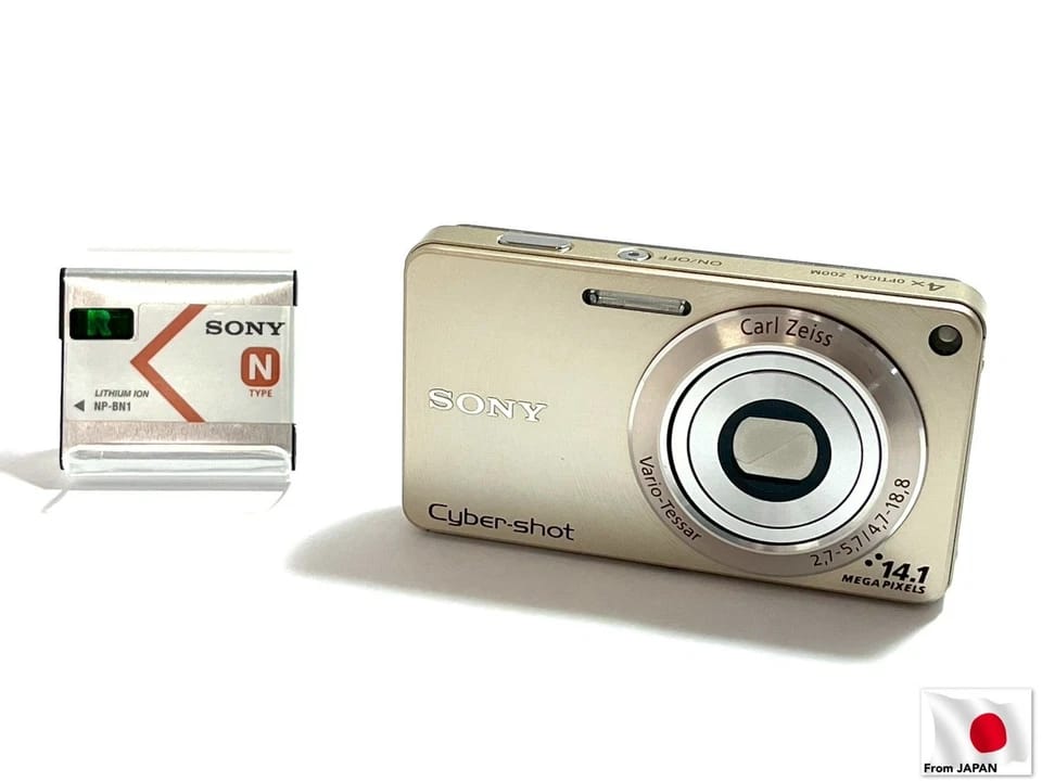 Sony Cyber-shot DSC-W350 Digital Cameras Silver Body Only New